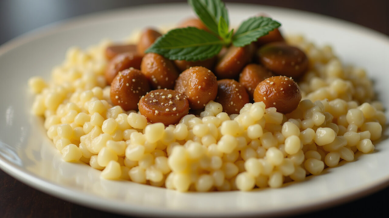 Professional photography of tapioca with frango cremoso and milho, comforting filling, 8K quality, Tapioca com frango cremoso e milho, recheio saboroso.