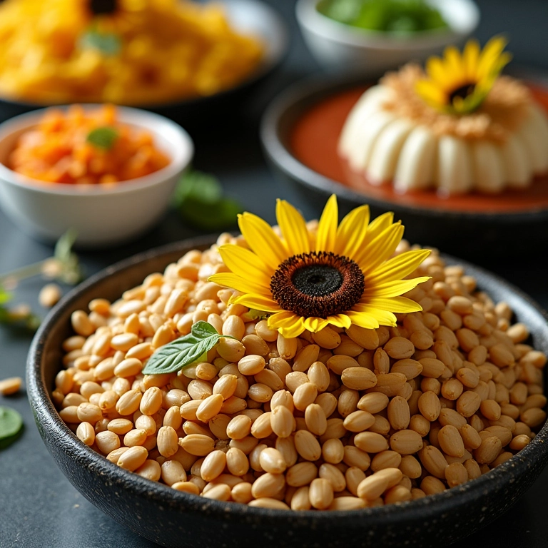 Receitas com semente de girassol.
