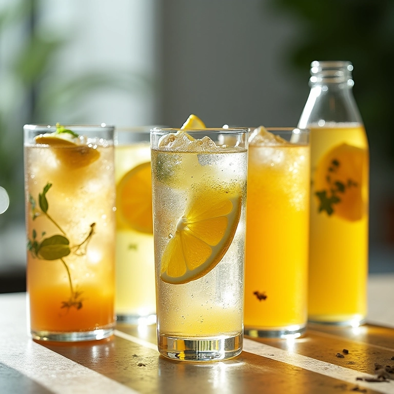 Seleção de águas tônicas de alta qualidade para mocktails.