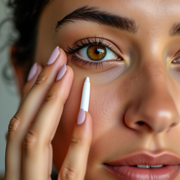 Skincare: tratamento a longo prazo para olheiras.