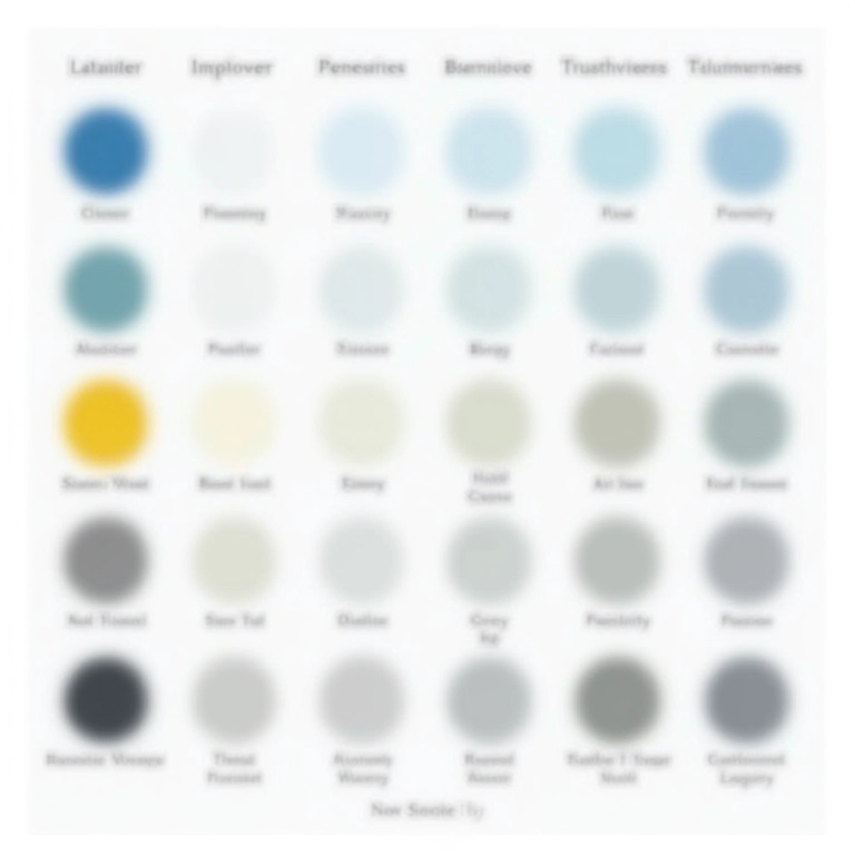 Tabela de cores e seus significados para usar na roupa de entrevista.