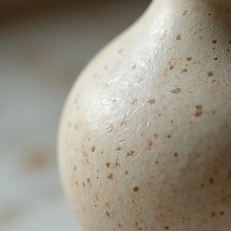 Textura da cerâmica artesanal.