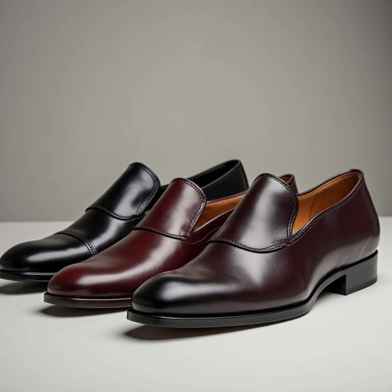 Tipos de sapatos adequados para usar em uma entrevista de emprego.