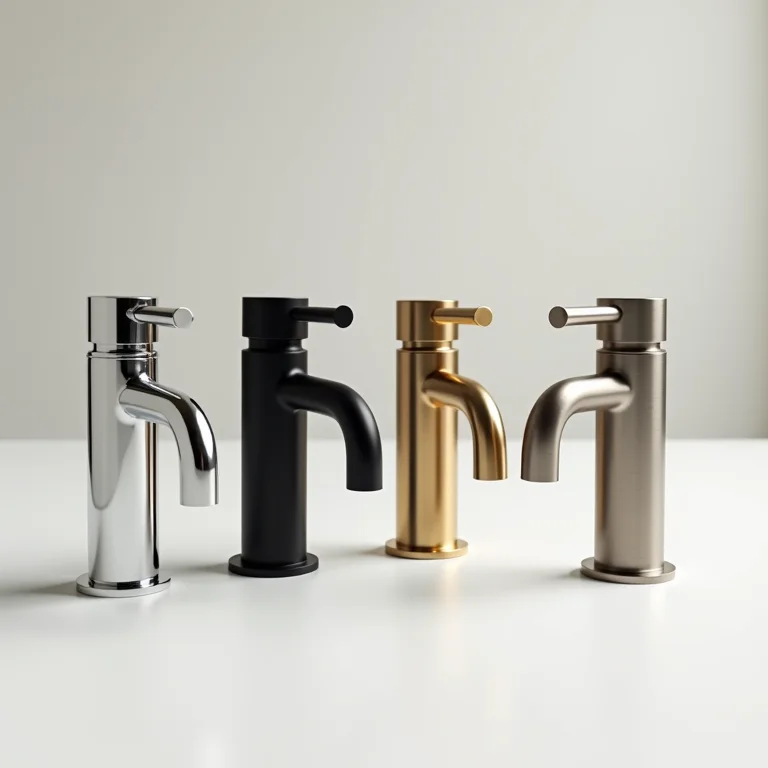 Acabamentos de torneiras cascata