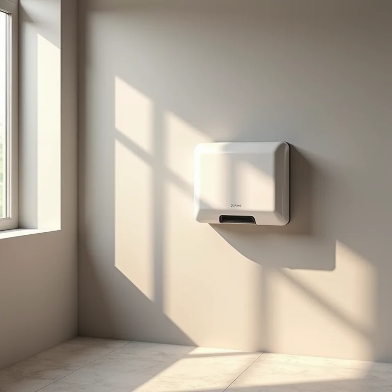 Acessórios acessíveis em banheiro público.