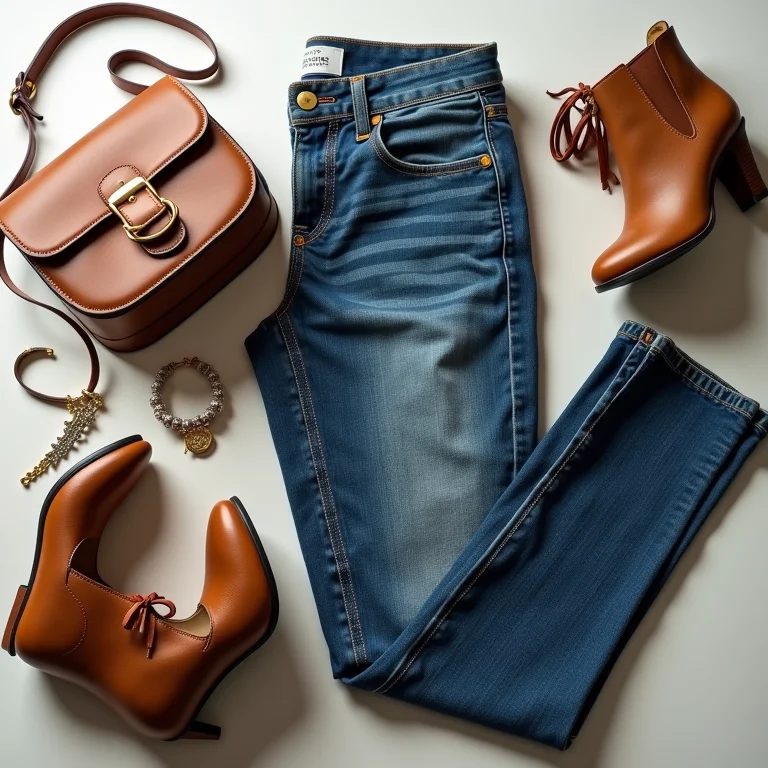 Acessórios estilosos para combinar com calça jeans