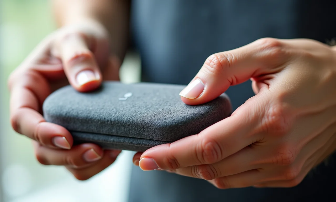 Acolchoando porta-óculos sem usar manta acrílica.