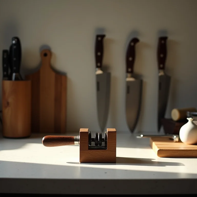 Afiador de faca manual