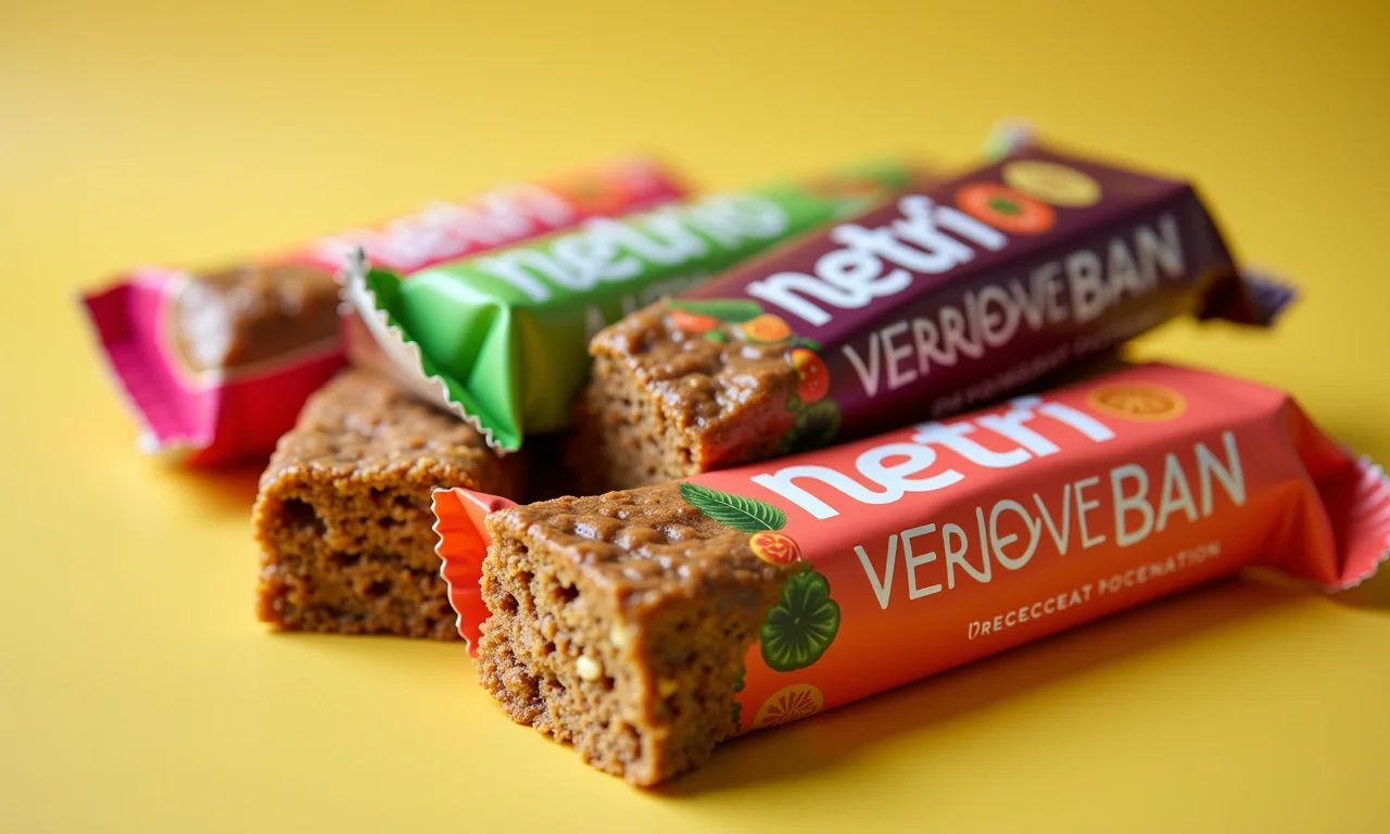 Barras de proteína vegetal da Nutri Vegan.