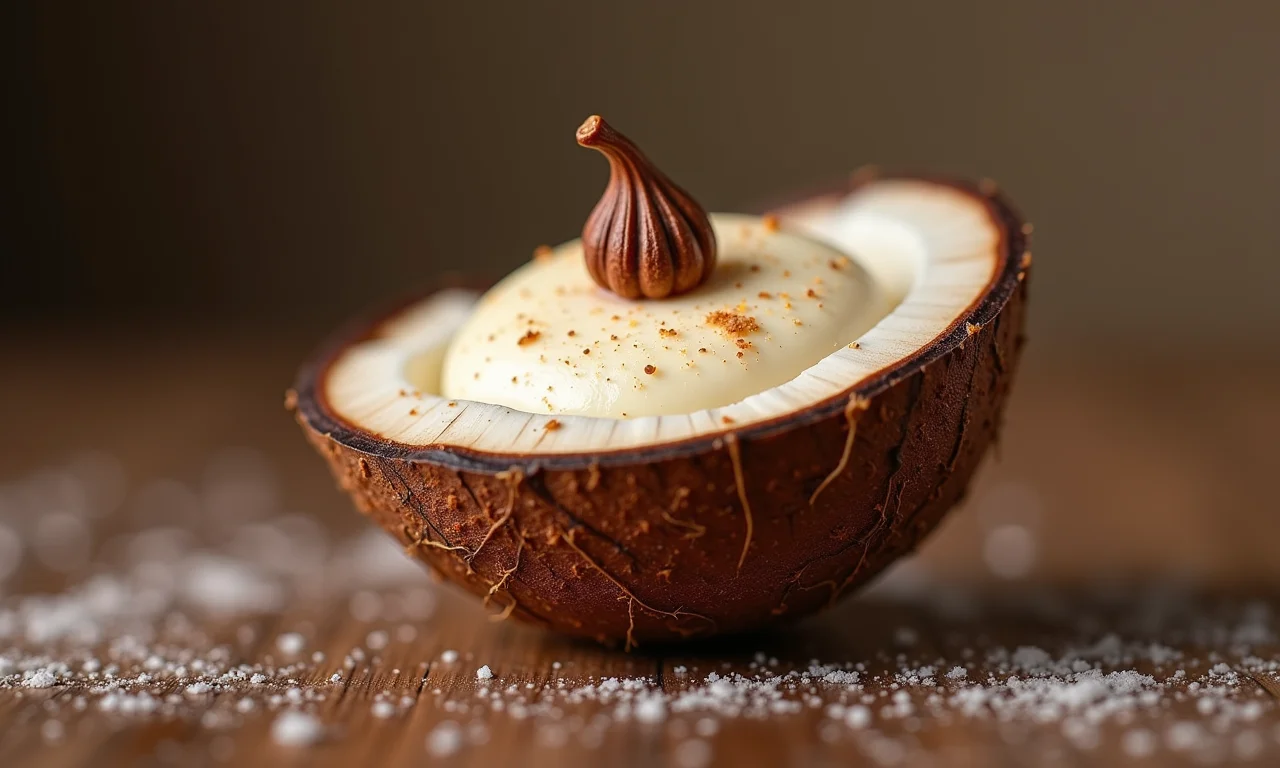 Beijinho de coco perfeito com cravo.