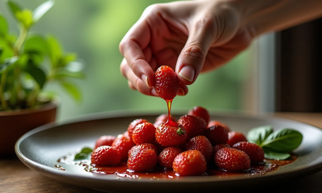 Bilimbi sendo adicionado como tempero em prato salgado.
