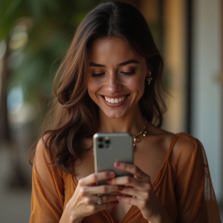 Taróloga divulgando serviços nas redes sociais.