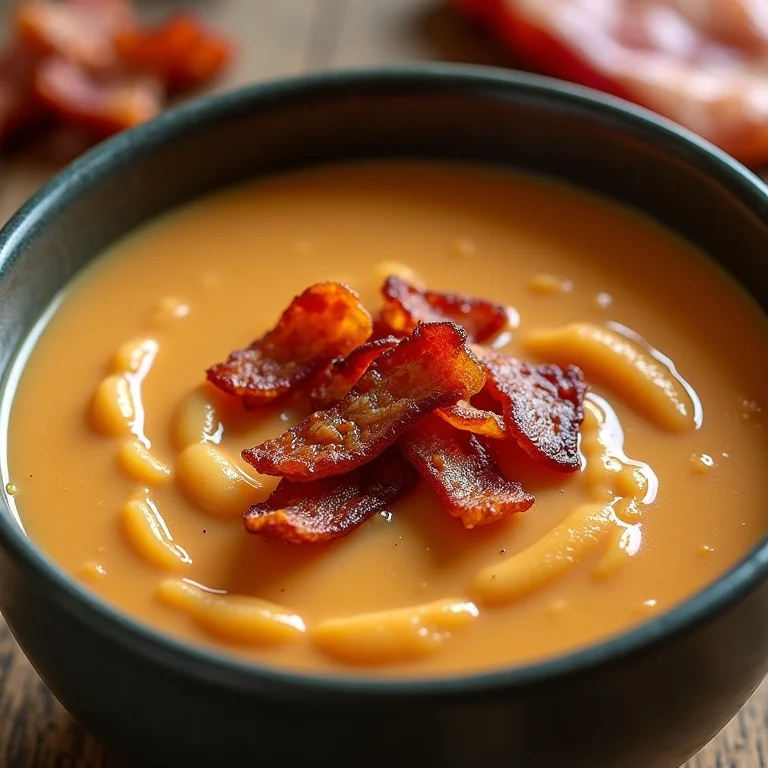 Caldinho de feijão cremoso com bacon Seara crocante