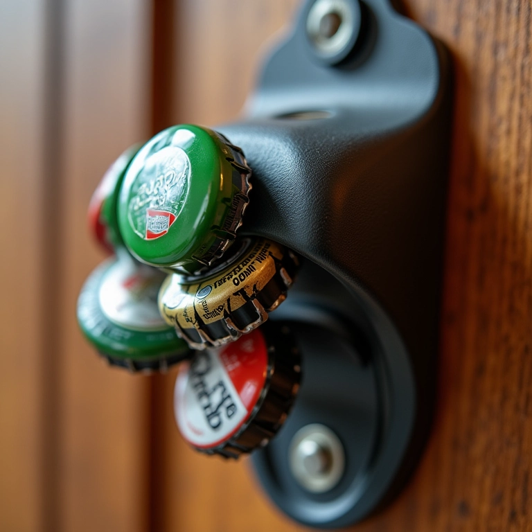 Capacidade do imã do abridor de garrafa de parede.