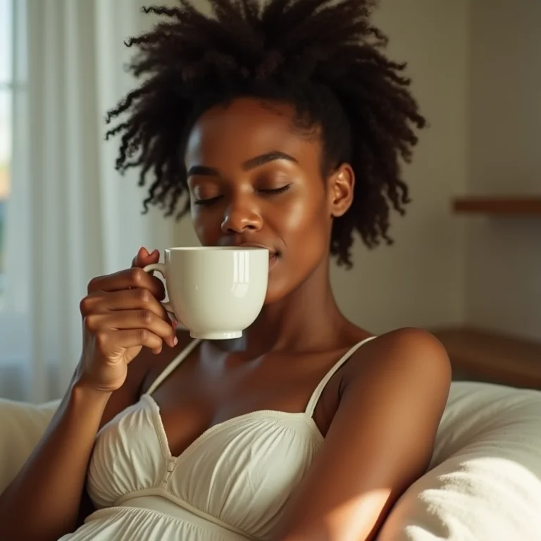 Chá de camomila para unhas saudáveis