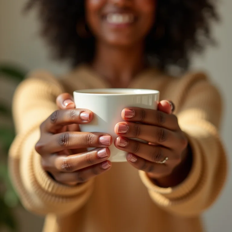 Chá de rooibos para unhas brilhantes