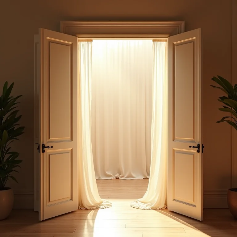 Circulação de ar em armário aberto.