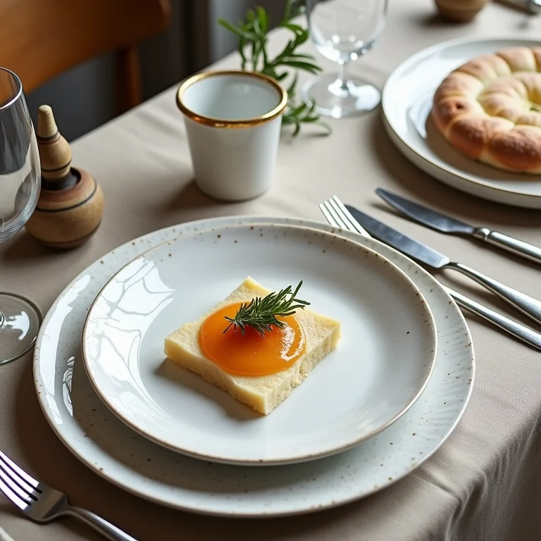 Combinação ideal de louças e talheres