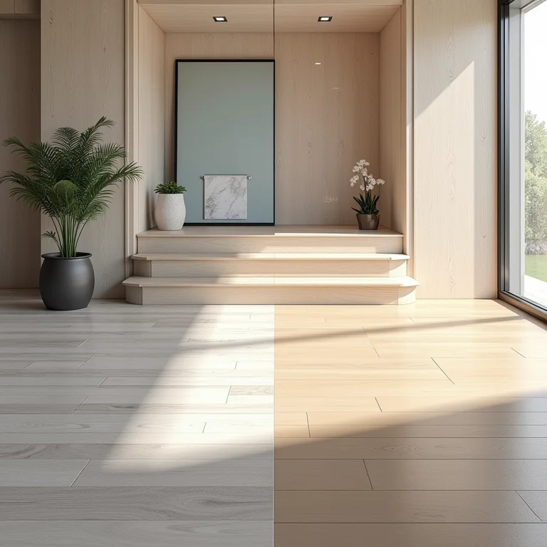 Comparativo de vantagens e desvantagens do assoalho naval.