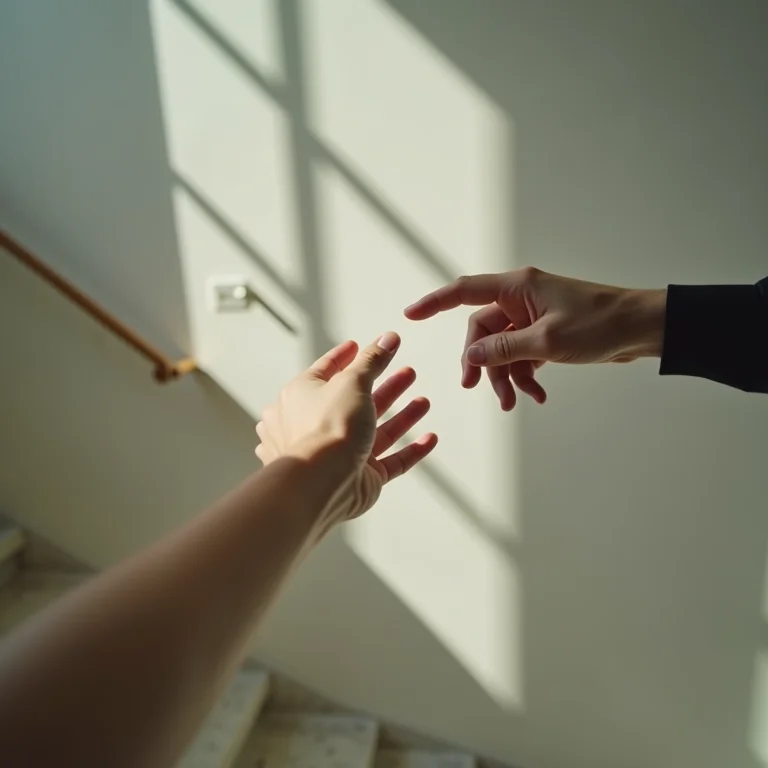 Corrimão interrompido