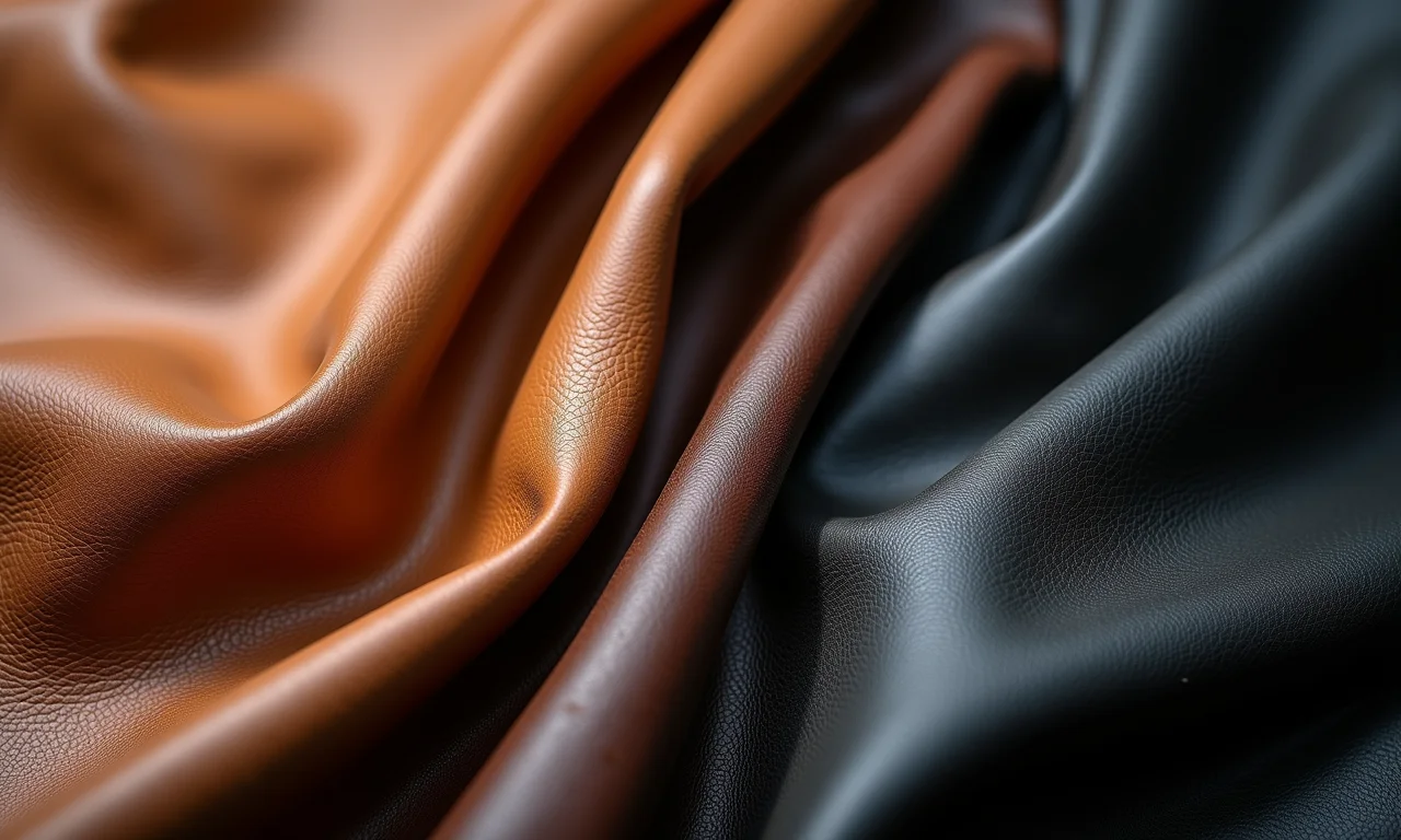 Couro e camurça: a elegância e atitude dos tecidos para 2025.