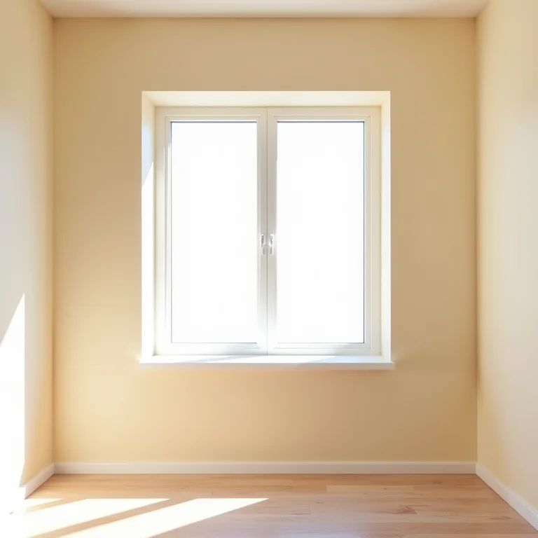 Cozinha pequena com cores claras e iluminação inteligente