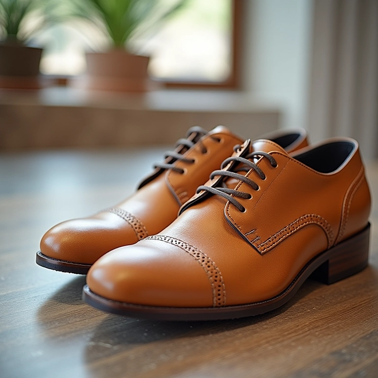 Depoimento de cliente satisfeita com os calçados.