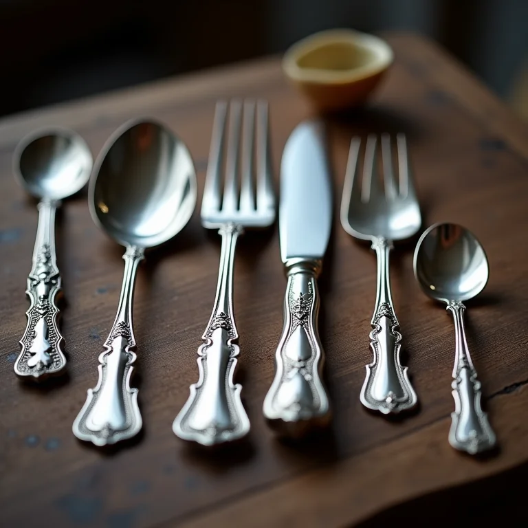 Design e acabamento de um faqueiro de luxo.