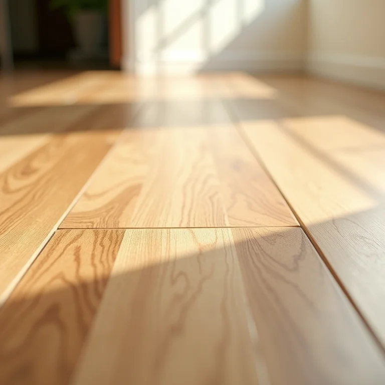 Detalhe da textura elegante de um assoalho de madeira natural