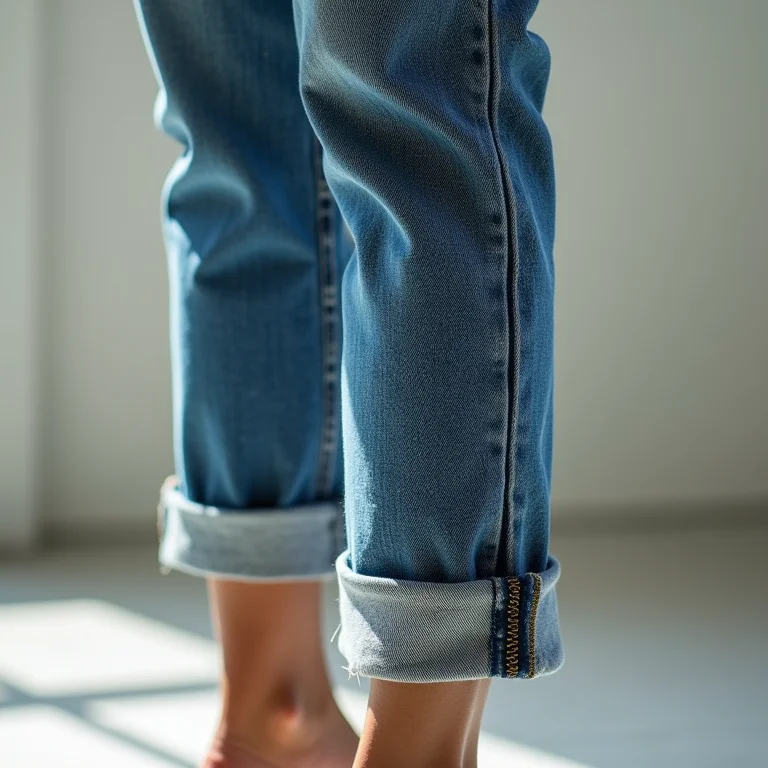 Detalhes de barras de calça jeans que fazem a diferença no look