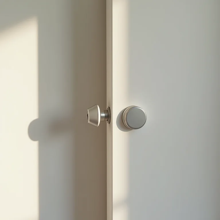 Distância excessiva entre sensor e ímã em porta