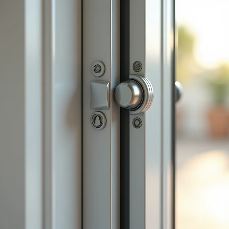 Durabilidade e resistência de porta pivotante de alumínio