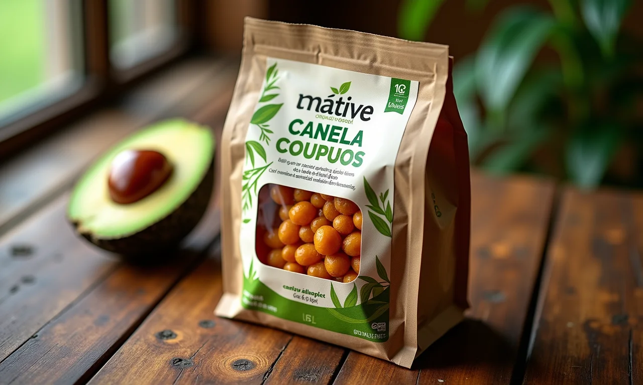 Embalagem de Canela em pó Native Orgânicos.