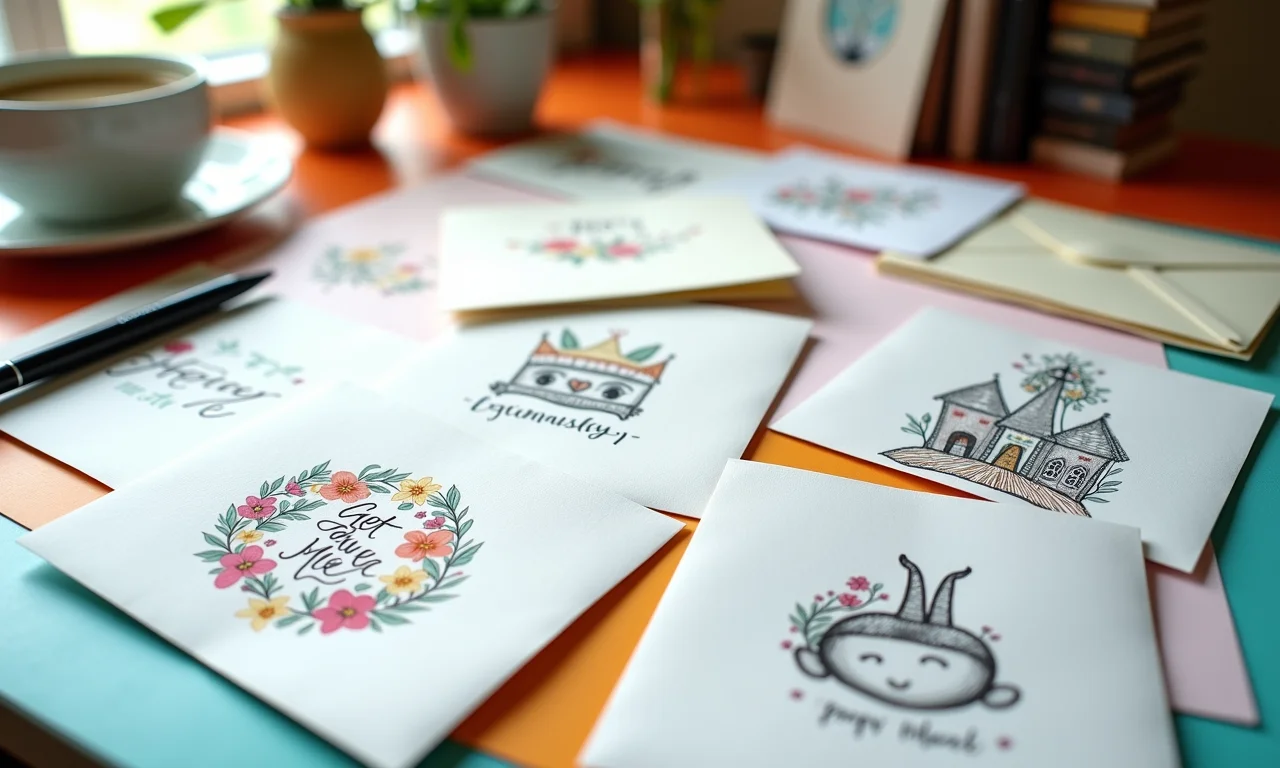 Envelopes personalizados e criativos.