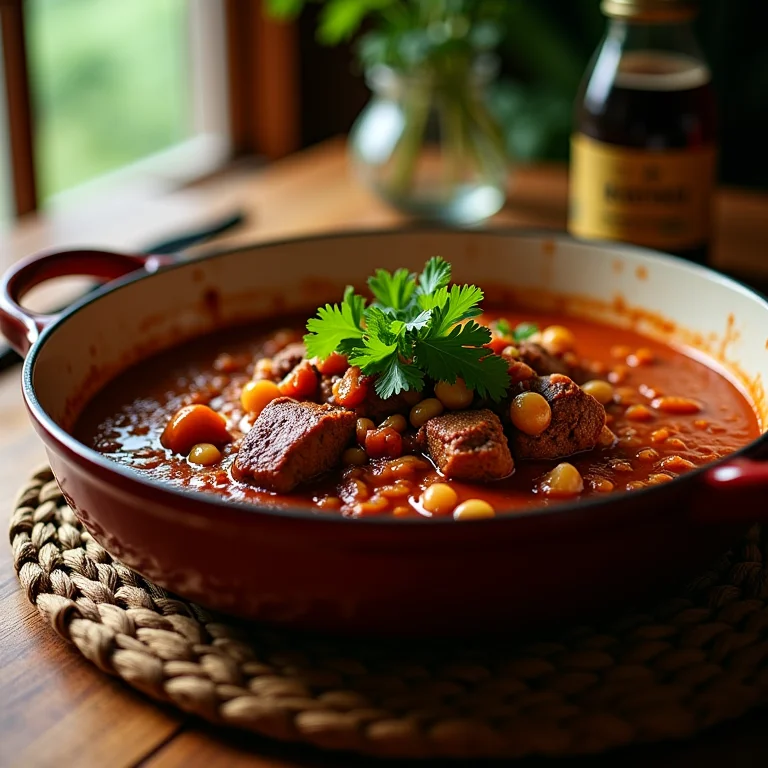 Escondidinho de aipim com carne seca, um prato clássico da culinária brasileira.