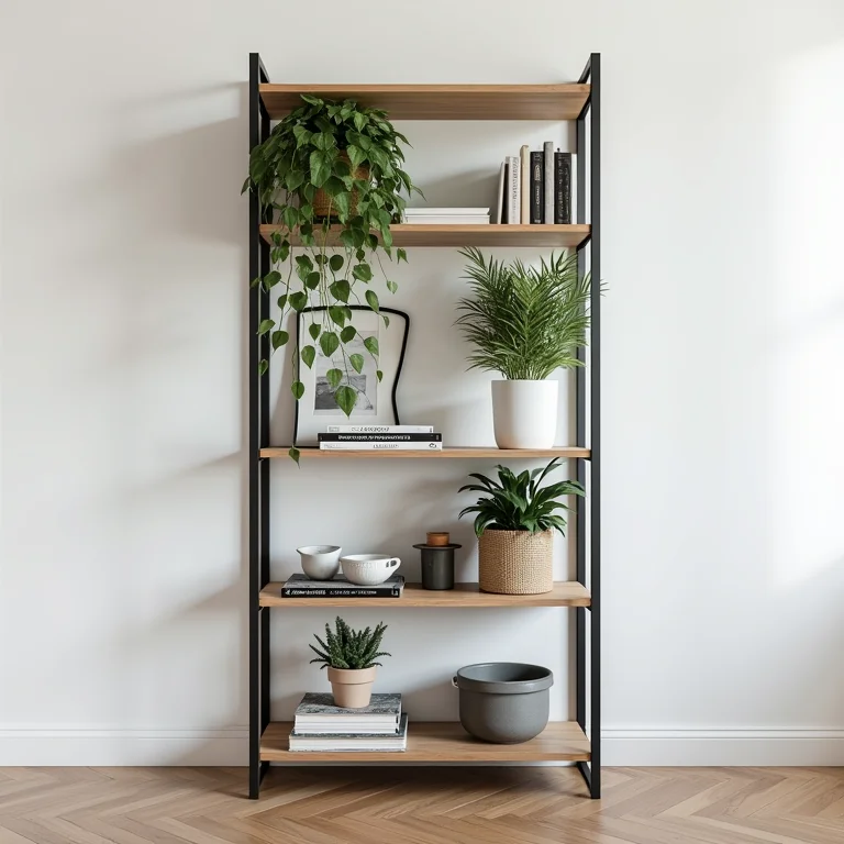 Estante de aço versátil em diferentes ambientes