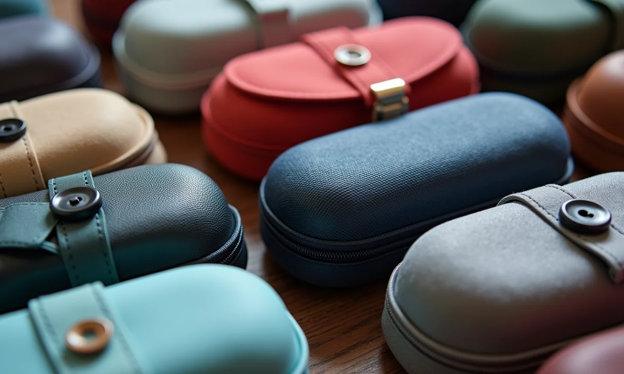 Fechamentos criativos para deixar seu porta-óculos único.