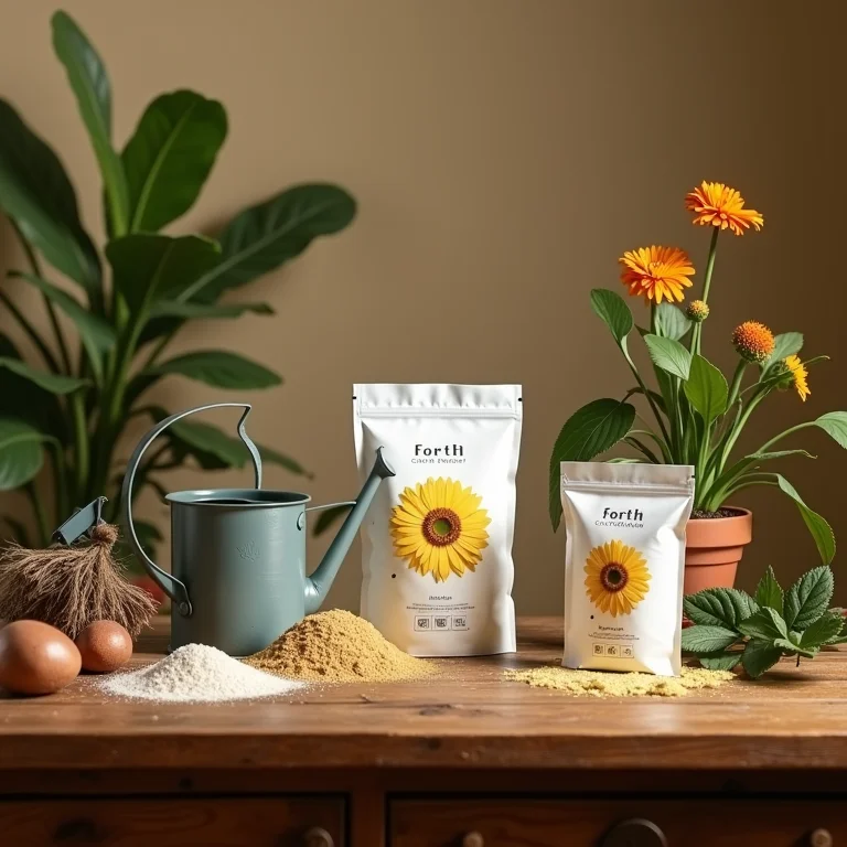 Fertilizantes Forth Flores para um jardim saudável