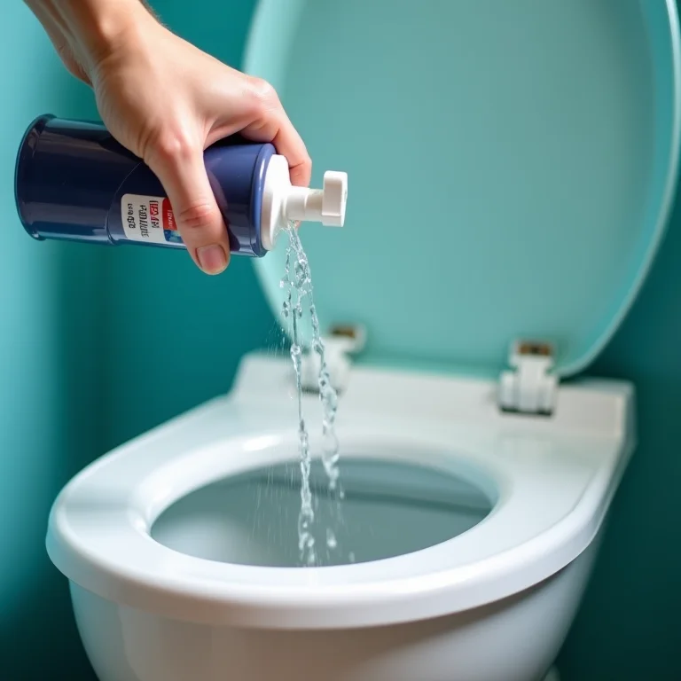 Frequência de limpeza de banheiro químico