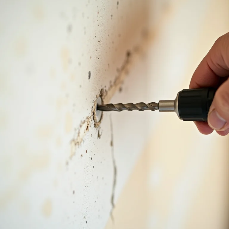 Furando parede de drywall sem danificar