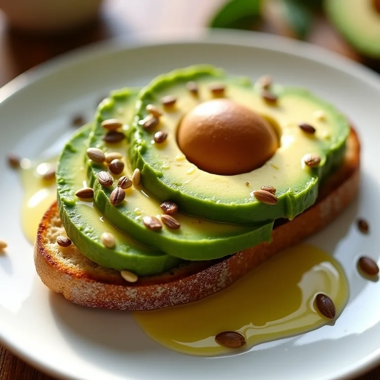 Gorduras saudáveis: torrada de abacate