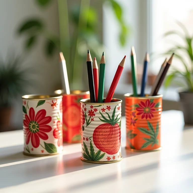 Ideias criativas para decorar seu porta canetas.