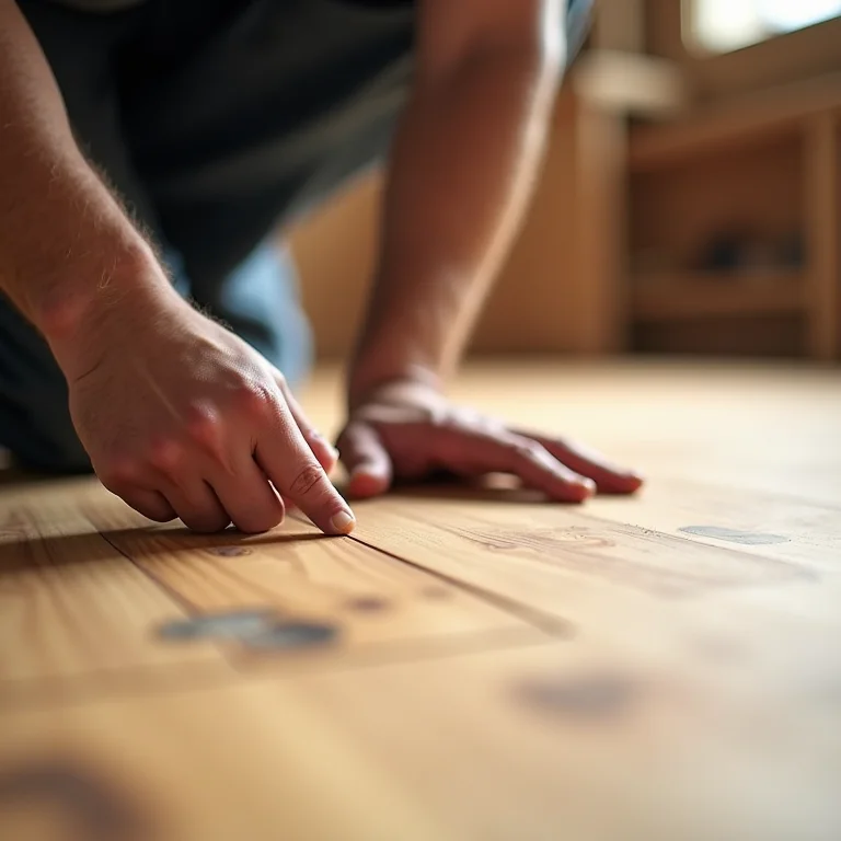 Inspeção de assoalho de madeira Rodrigues