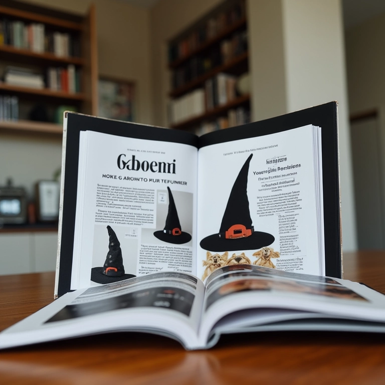 Inspirações para o seu chapéu de bruxa de papelão.