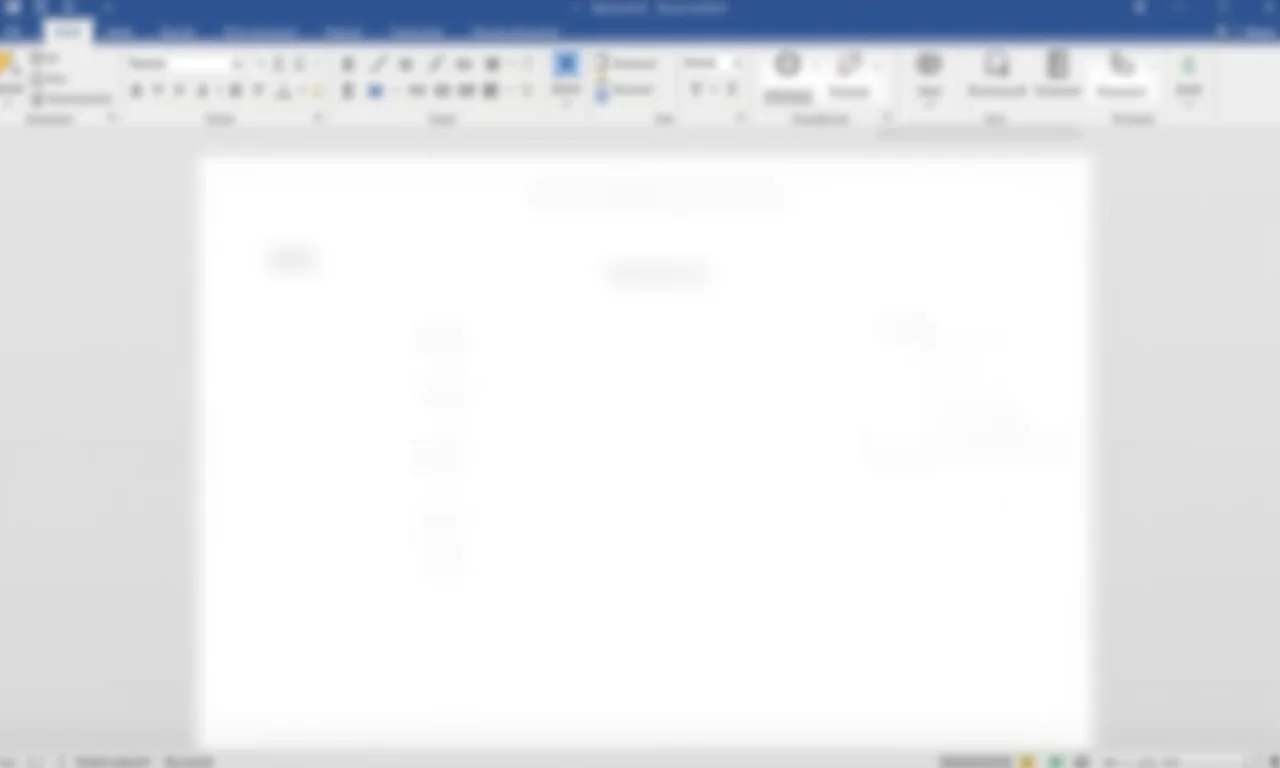 Interface do Microsoft Word com modelo de ata de reunião.