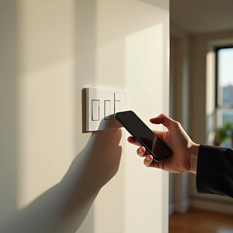 Interruptores inteligentes controlados por smartphone