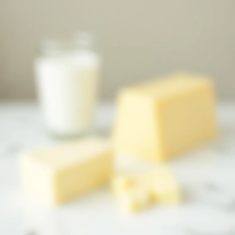 Laticínios integrais com alto teor de gordura.