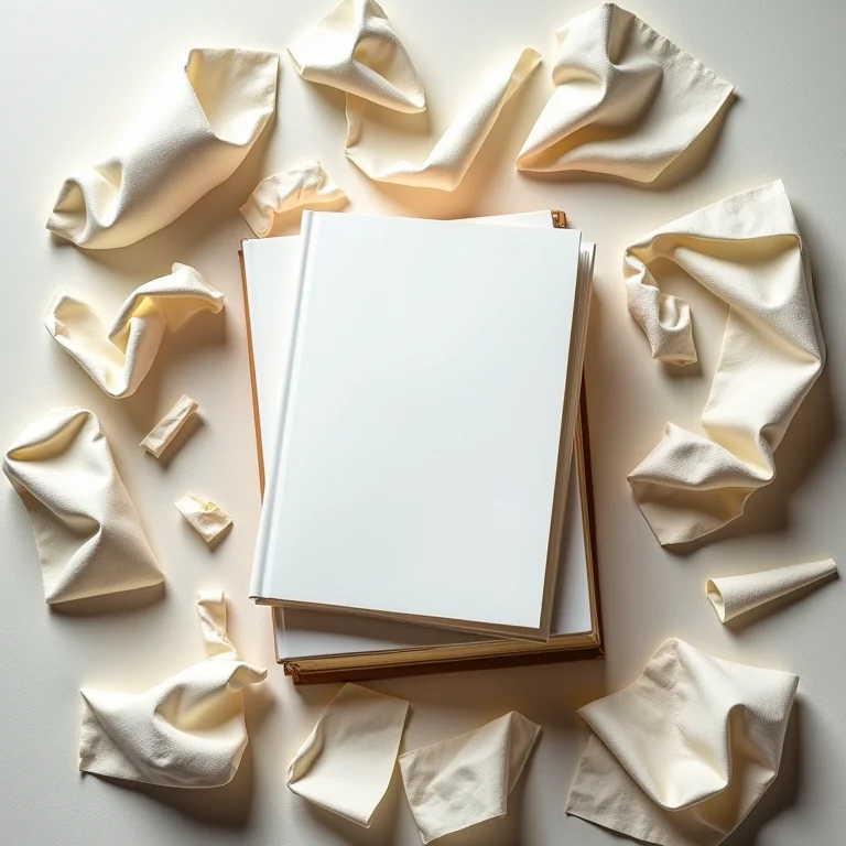 Livros de desenvolvimento pessoal jogados, representando fórmulas mágicas