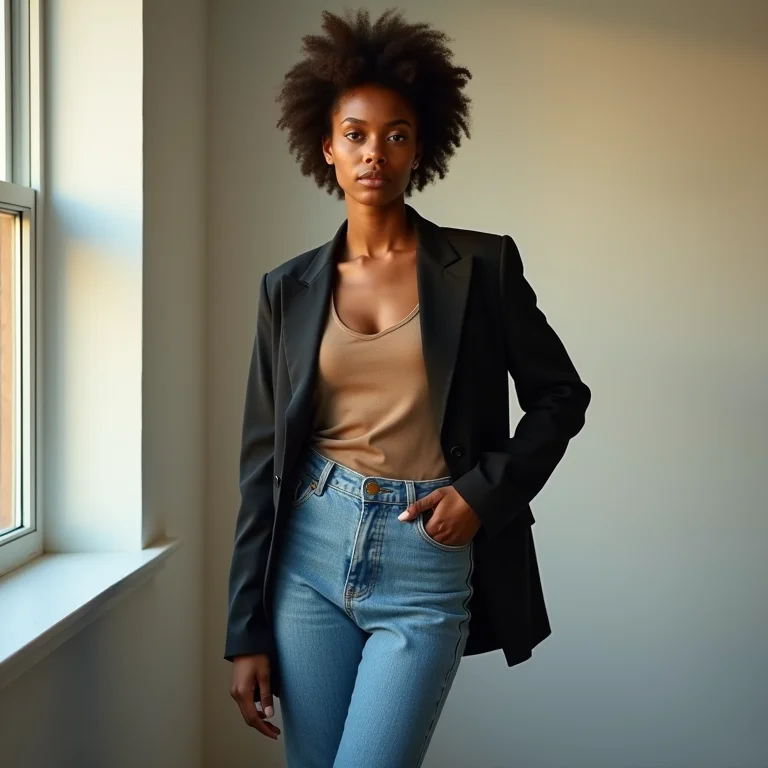 Looks com calça jeans e terceira peça para um visual mais estiloso