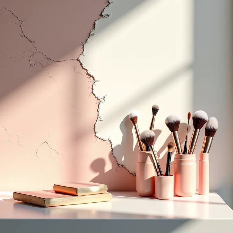 Materiais de baixa qualidade em reforma de estúdio